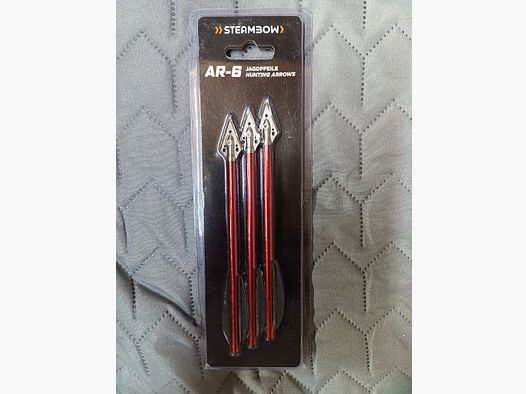 Steambow Jagdbolzen 3 pièces AR-6 Stinger 2 flèches d'arbalète