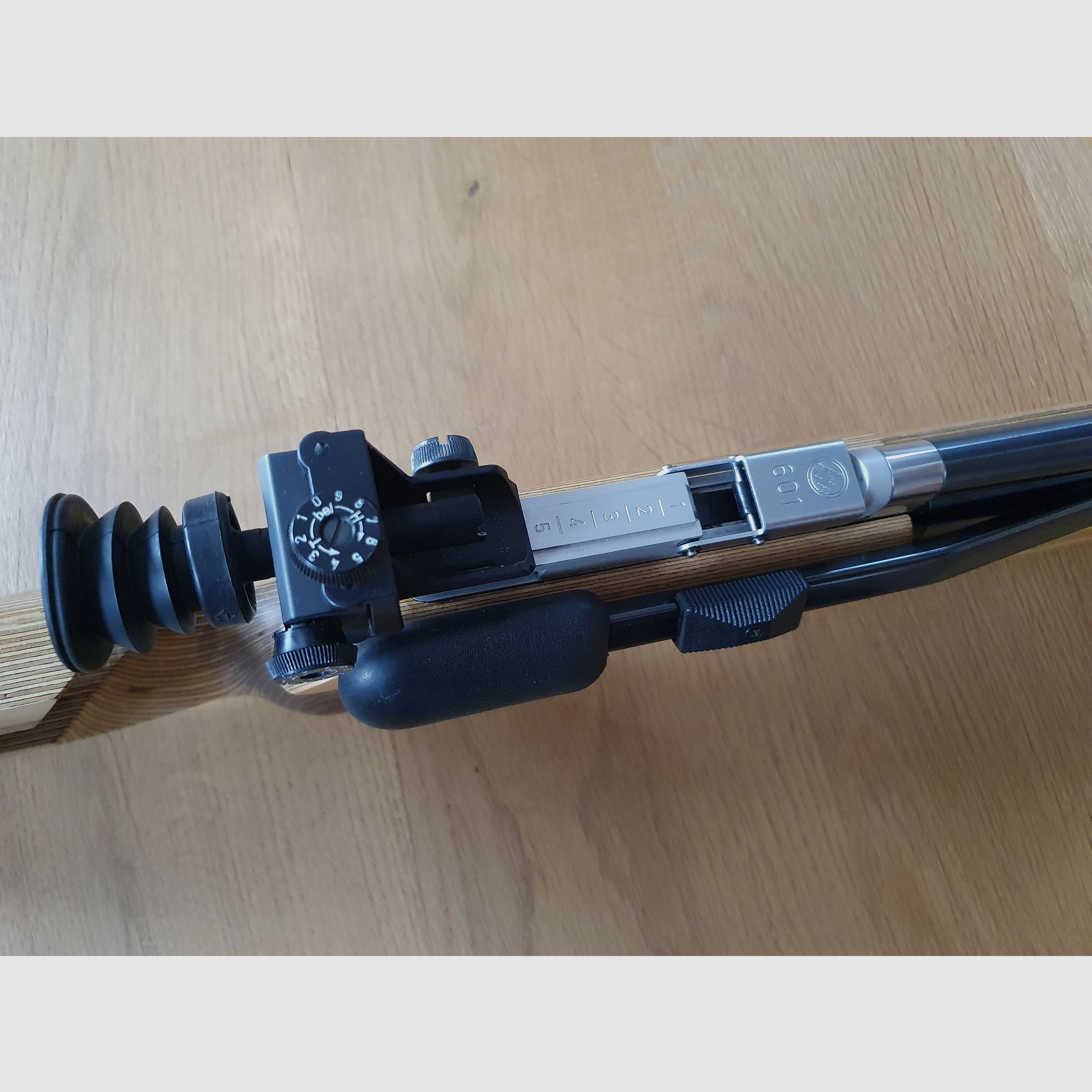 Air rifle model 601 Feinwerkbau including carrying case