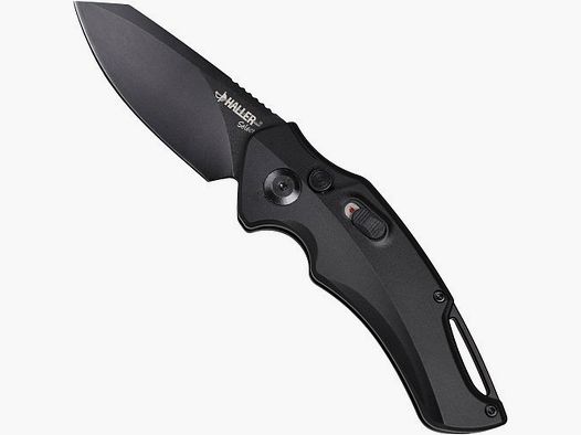 Cuchillo de resorte Haller G10 negro