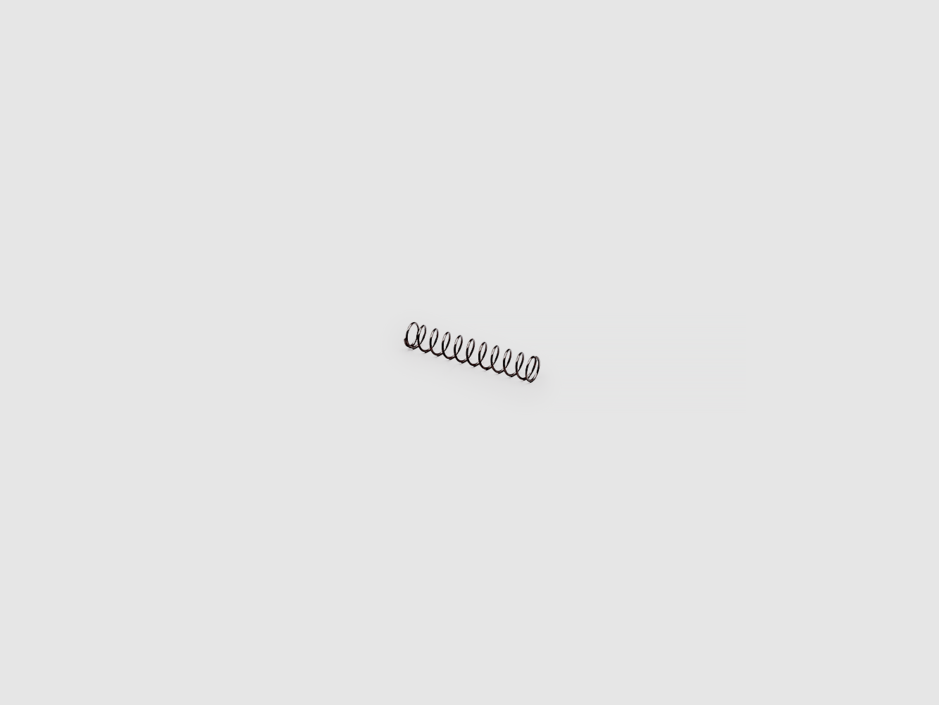 Resorte del pasador de tope del elevador Beretta para A400, imagen 2 de 3