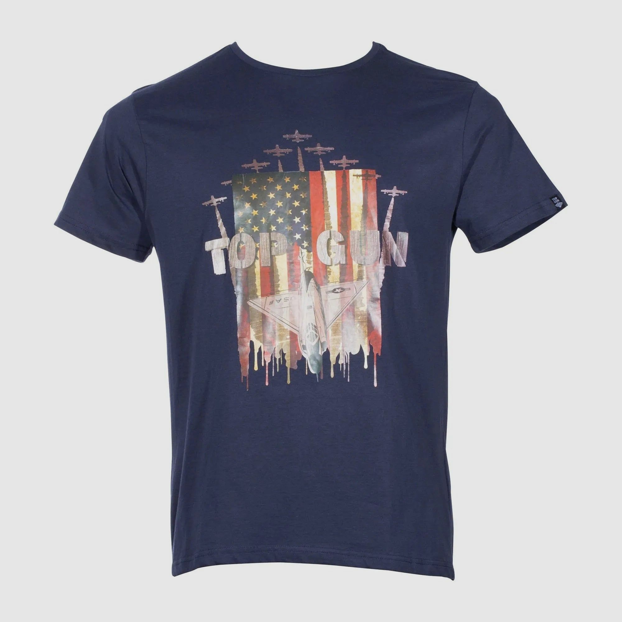 Top Gun Top Gun T-Shirt USAF dunkelblau