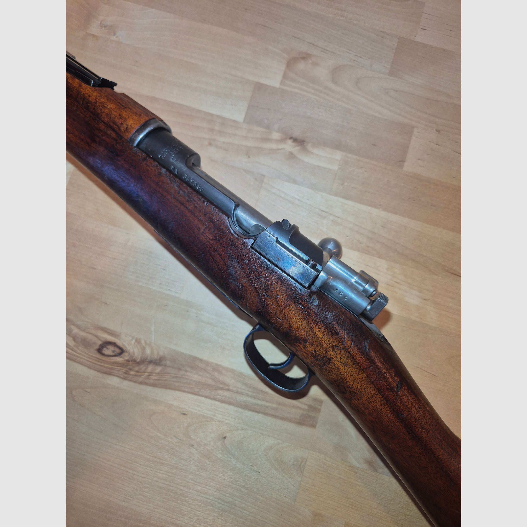 CARL GUSTAFS STADSGEVÄRSFAKTORI Rifle de repetición Schwedenmauser M96 Carl Gustafs 1915, calibre 6,5x55