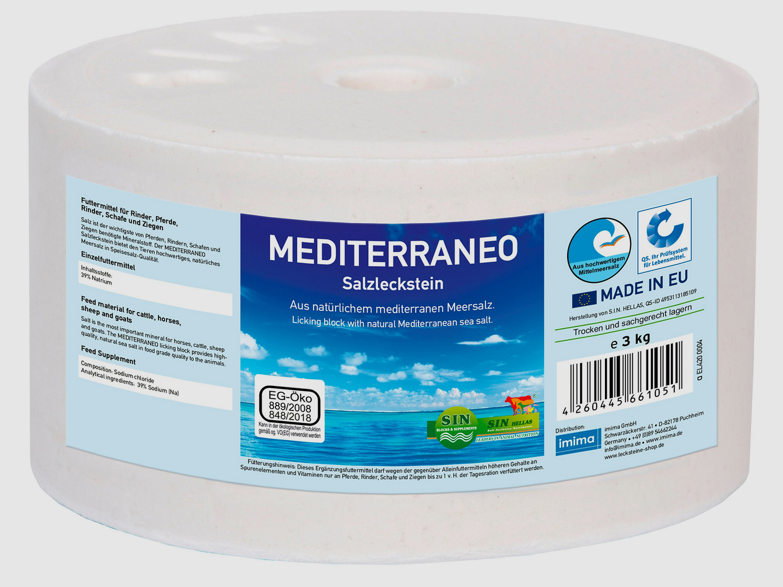 Imima Salzleckstein Mediterraneo