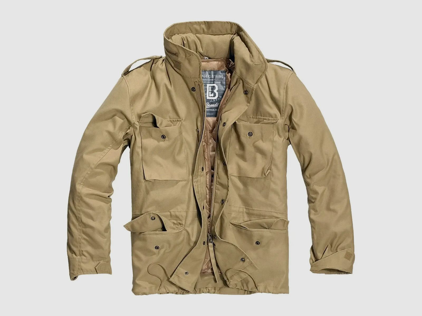 Brandit Field Jacket M65 Classic - Black / S Men