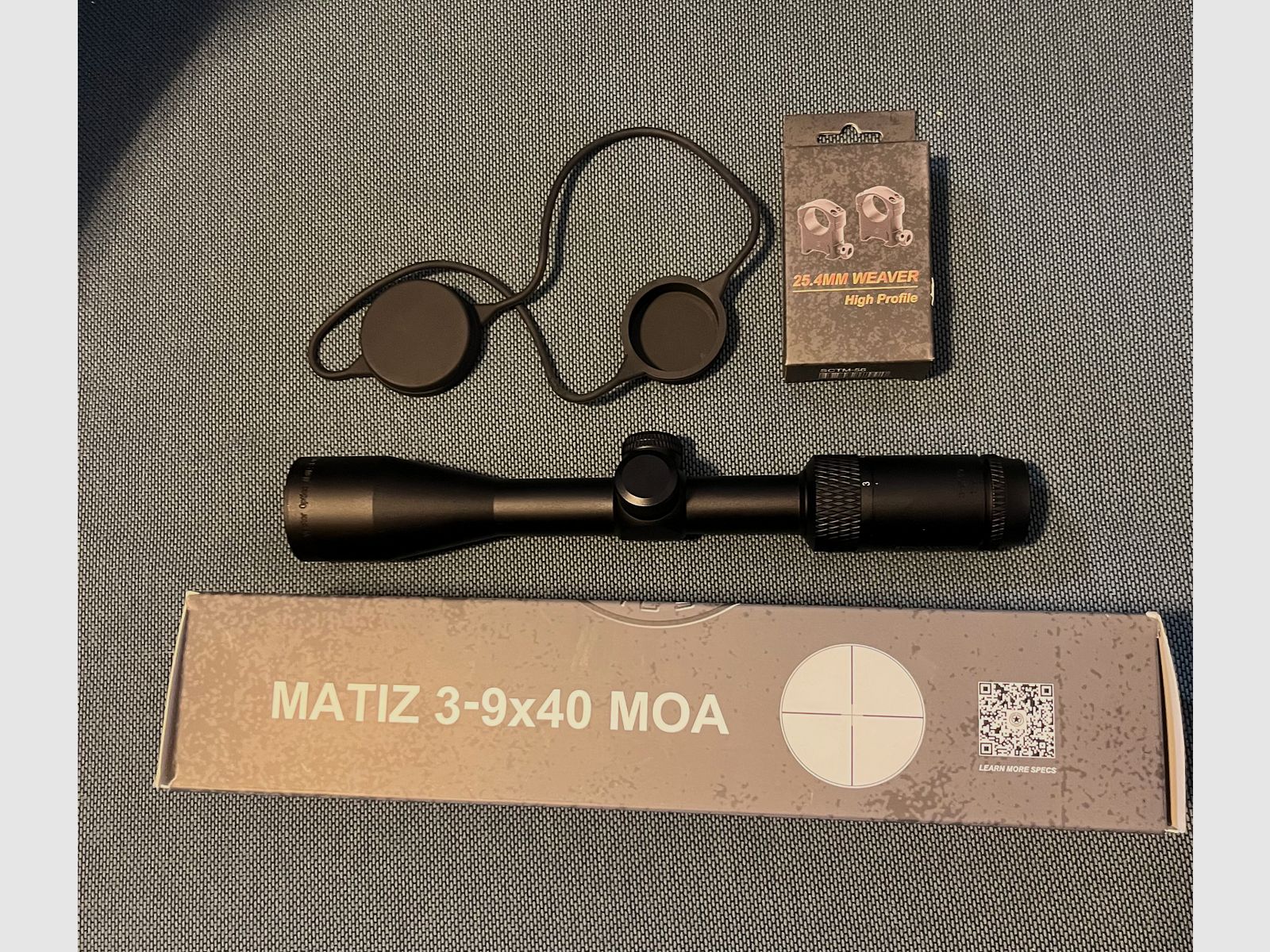 Scope Vector Optics MATIZ 3-9x40 MOA - unfired