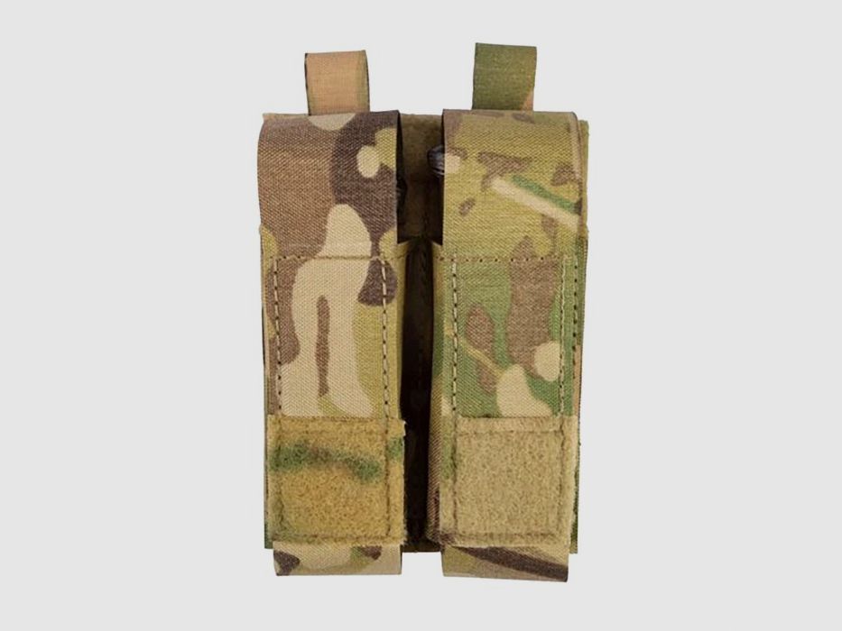GREY GHOST GEAR DOPPELT PISTOLEN MAGNA MAG POUCH LAMINAT MULTICAM, Bild 2 von 3