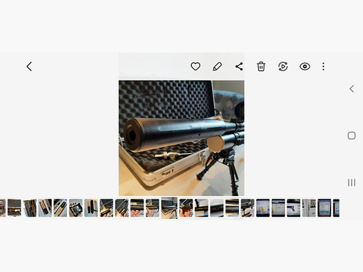 HP MAX 1  9mm carabine à air comprimé version F avec silencieux bouteille d'air comprimé 300 Bar.  TÜV  2030