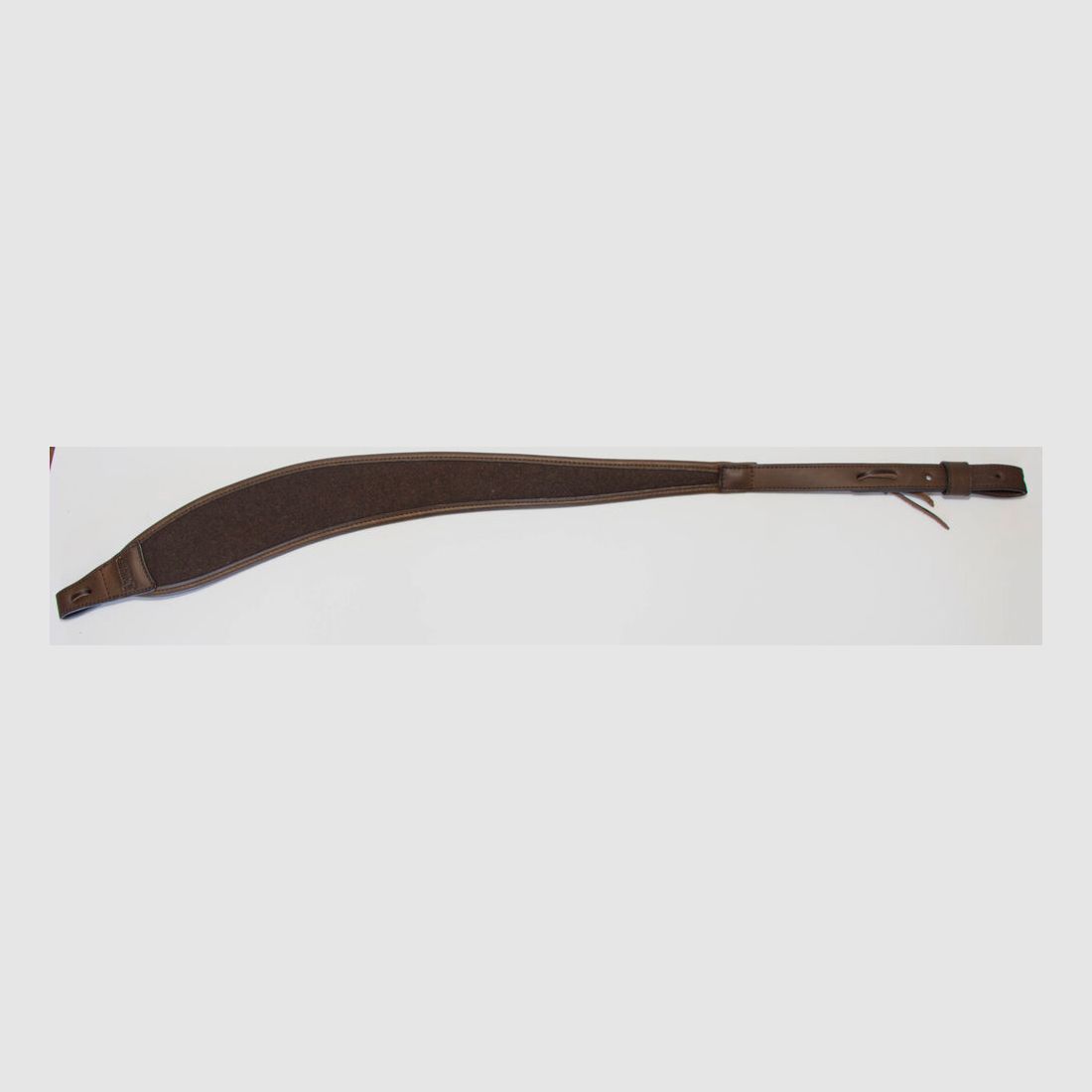 Rifle sling leather/loden – ergonomic