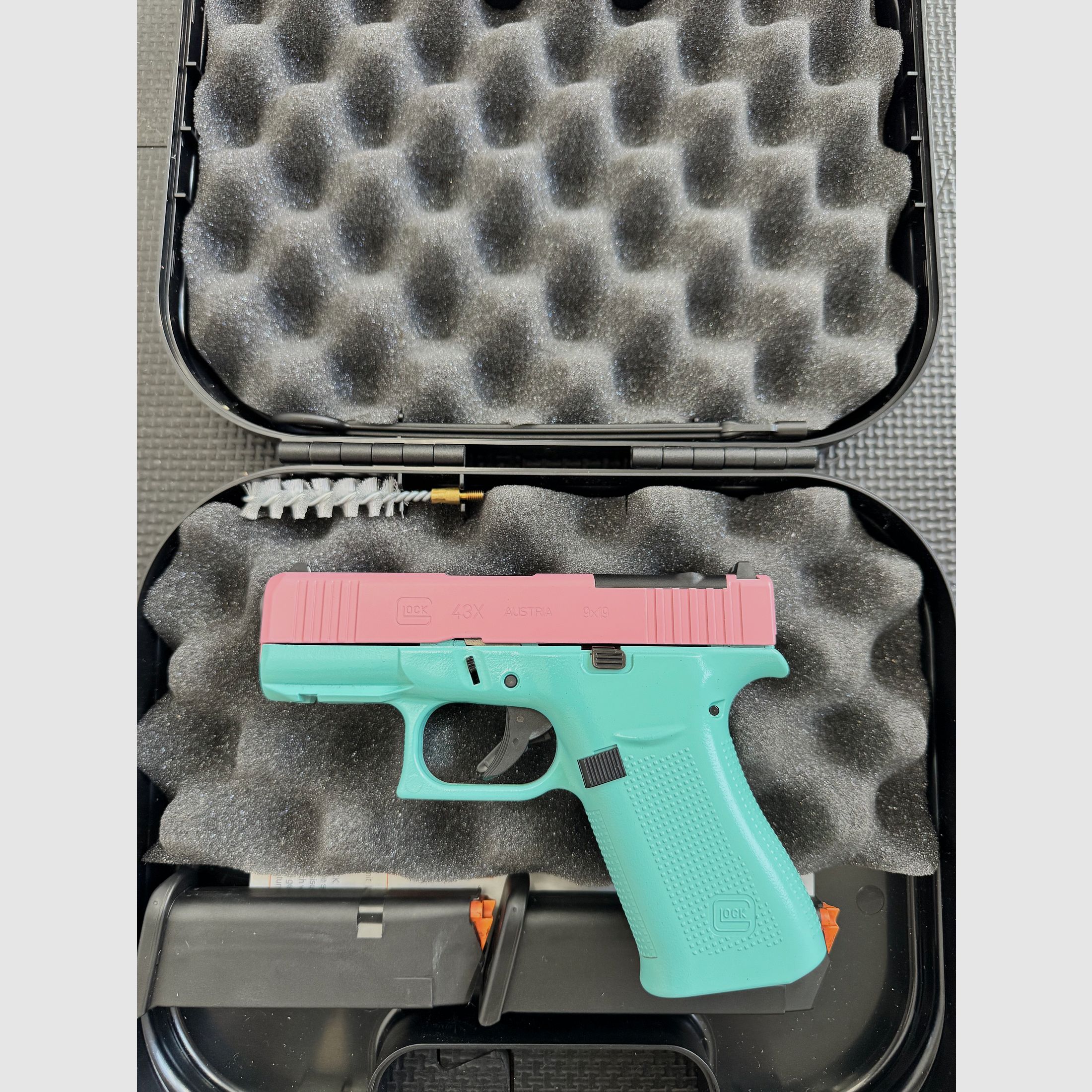Glock 43X R/MOS/FS 9 x 19 mm incl. rail