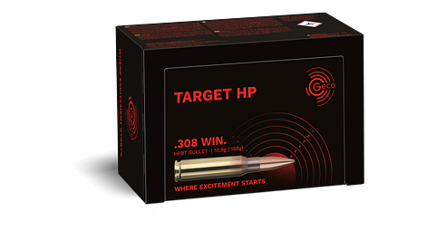 GECO TARGET HP - Neu im  Mittelkaliber .308 Win.