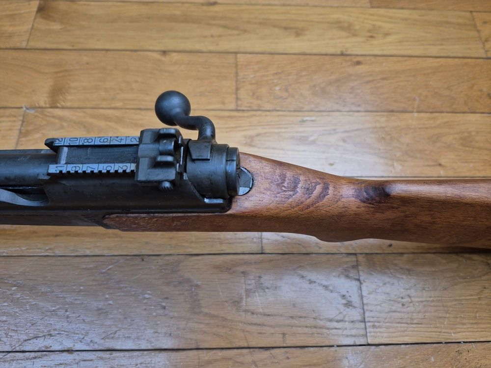 Wunderschönes und seltenes Gewehr Mas 36-51 - Originalkaliber 7,5×54 MAS – Vollständig einheitliche Seriennummer einschließlich Bajonett – Waffe von 1956 – Lauf in neuwertigem Zustand – Neue Gewehrriemen – Reinigungsset – Seltene Waffe zum Sammeln in sehr gutem Zustand+++!, Bild 11 von 32