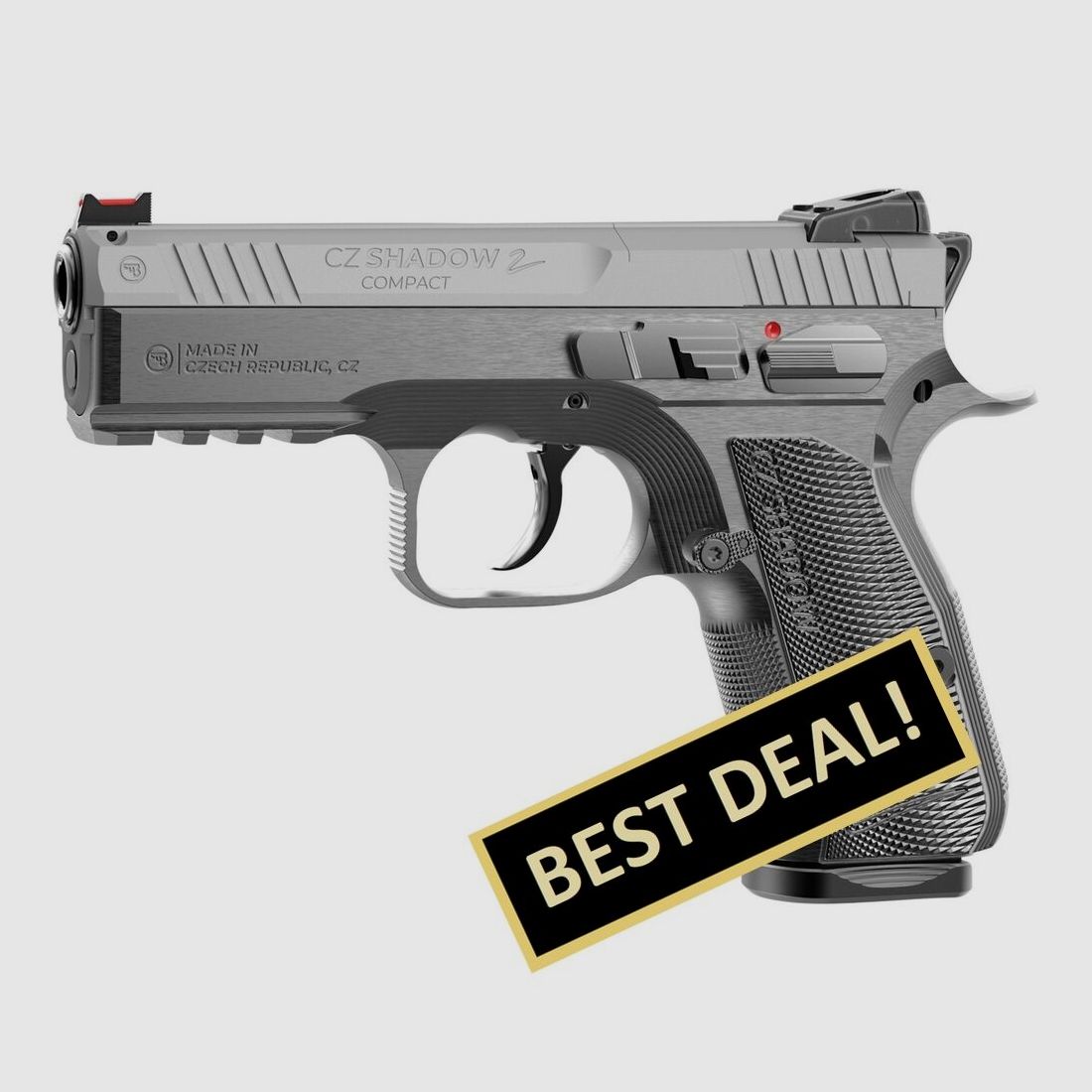 CZ Pistole Shadow 2 Compact OR Silver Alloy 9 mm Luger