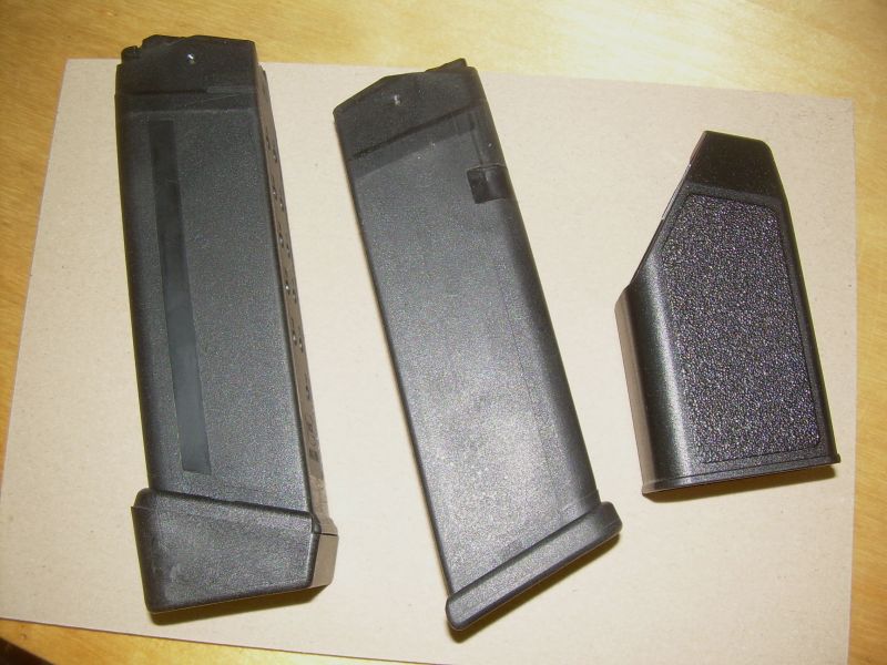 Glock 21 Magazine plus Ladehilfe