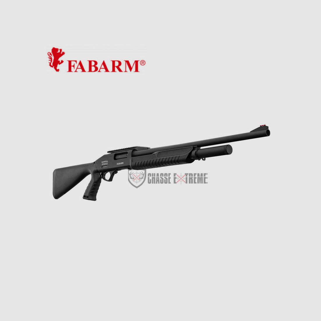 Strzelba FABARM Martial Cantilever 61cm Kal. 12/76 Z gwintem, zdjęcie 6 z 11