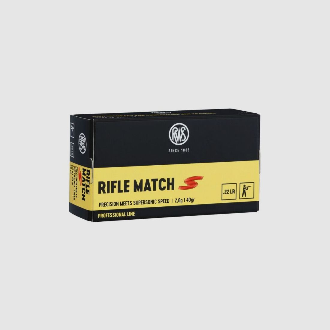 RWS .22 lfB Rifle Match "S" - 50 Patronen