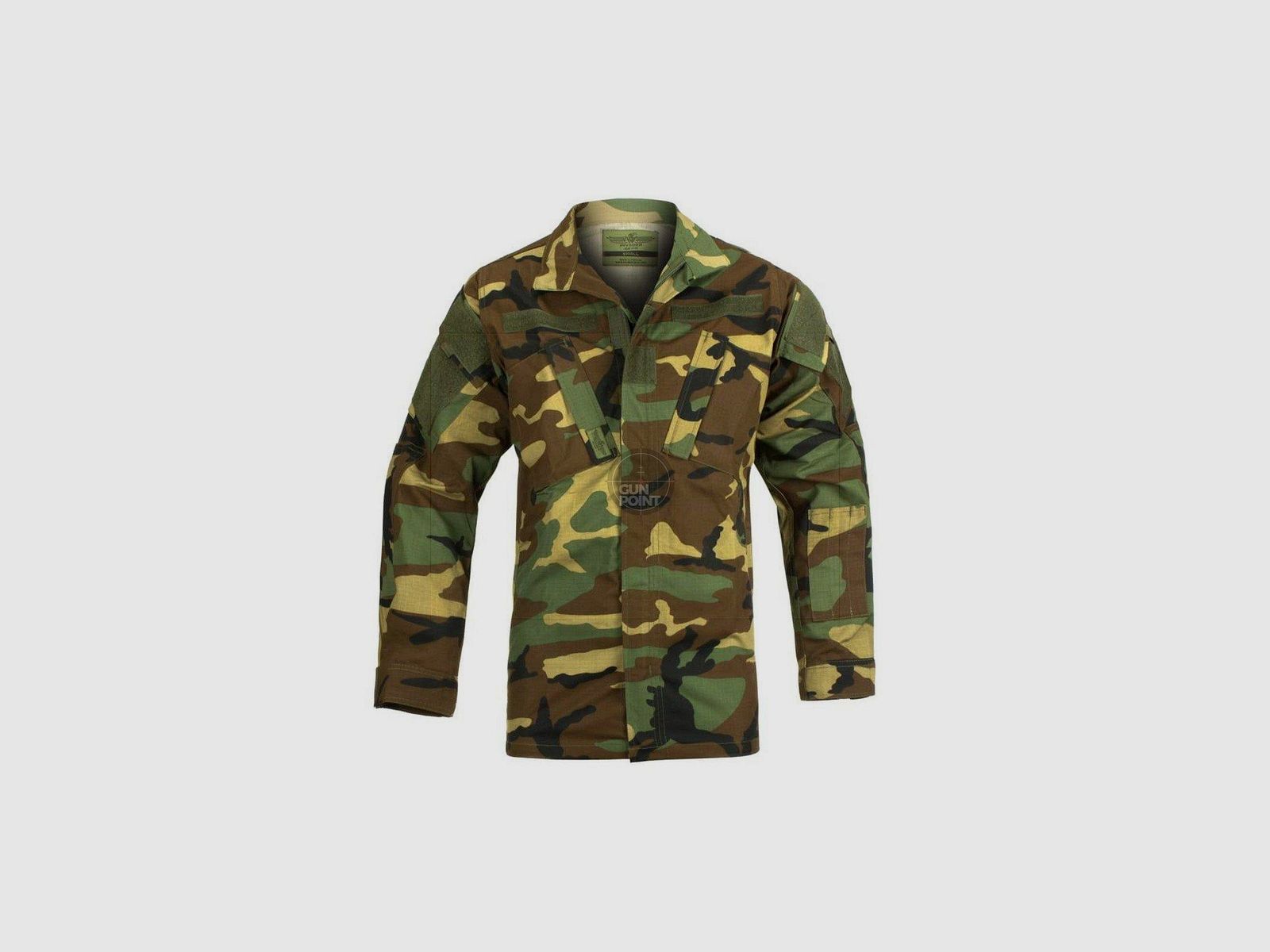 Invader Gear Revenger TDU Shirt-Woodland-L
