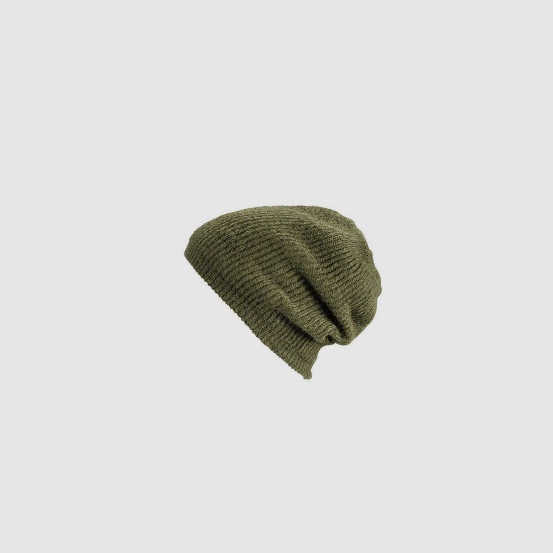 Czapka Beanie z łosiem odwracalna | oliwkowa, zdjęcie 1 z 4
