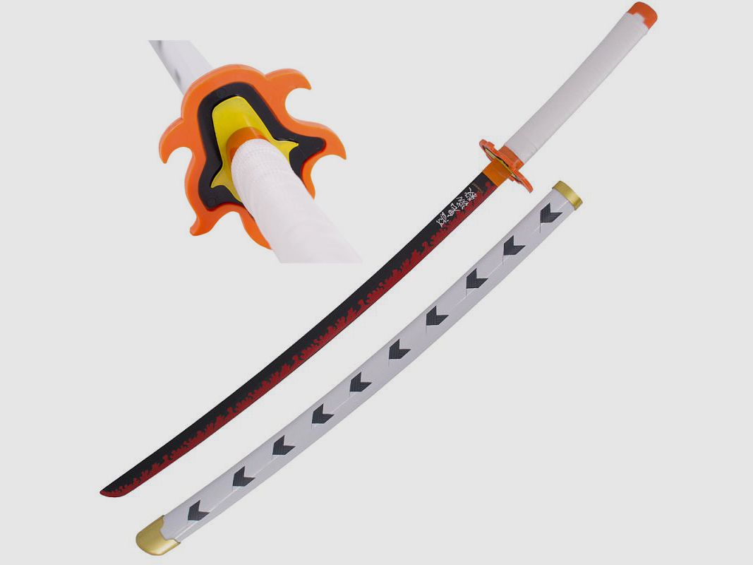 Katana di bambù Kyojuro Rengoku