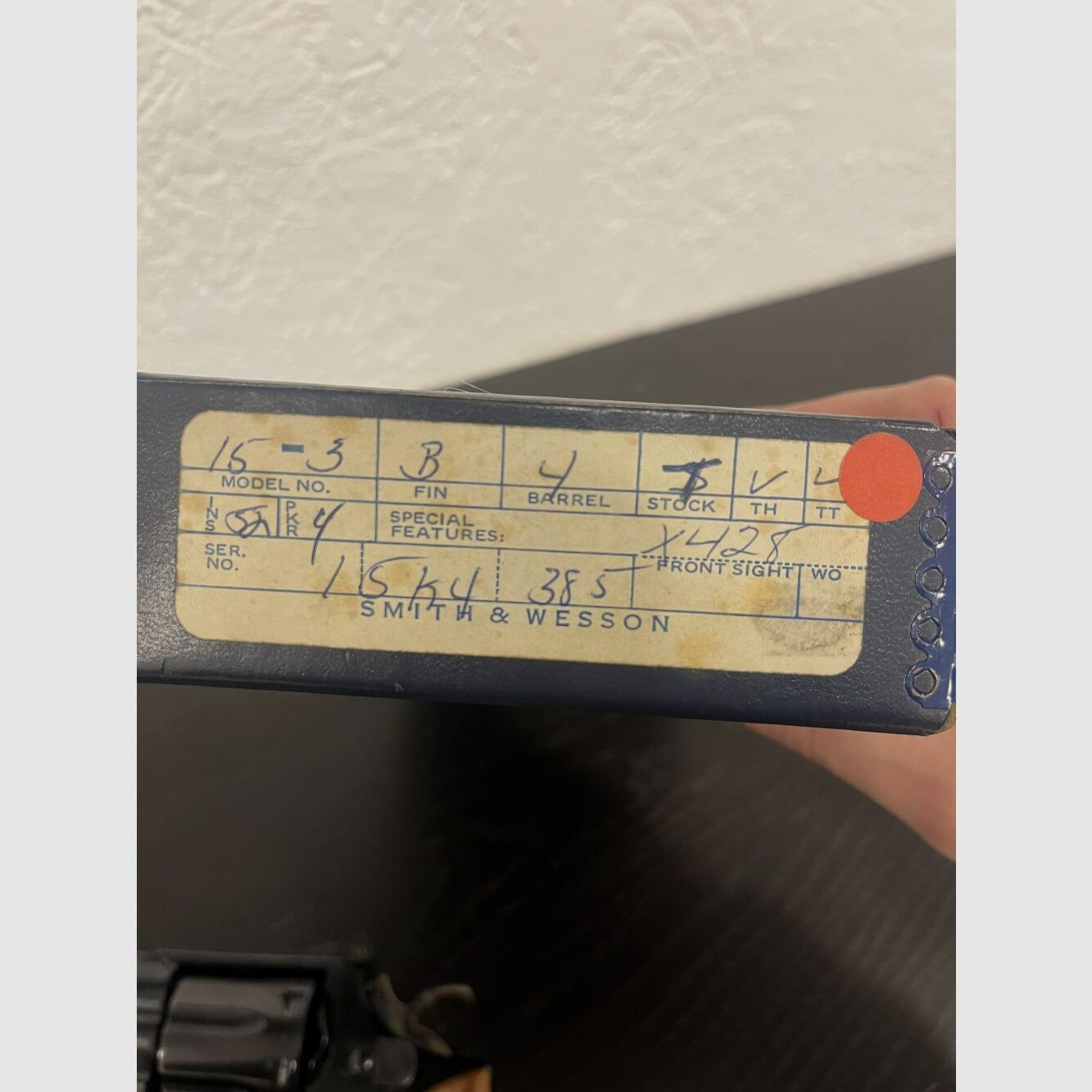 Smith & Wesson Modèle 4 / 4 pouces