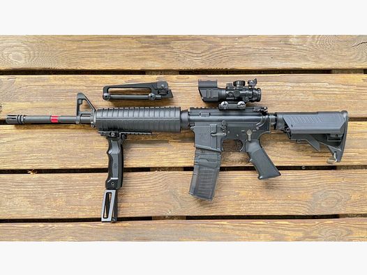 SABRE XR-15 mit Optik und Zweibein 2 Magazine .223Rem