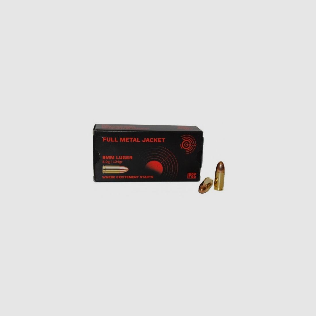 9×19 FMJ GECO 124Gr (Packung mit 50) – PRIVE 3