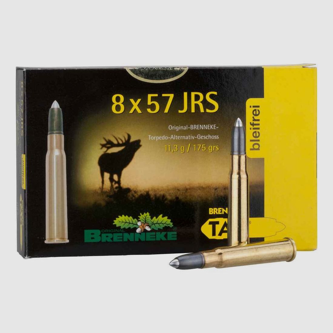 8x57 IRS TAG bleifrei 11,3g/175grs. Brenneke
