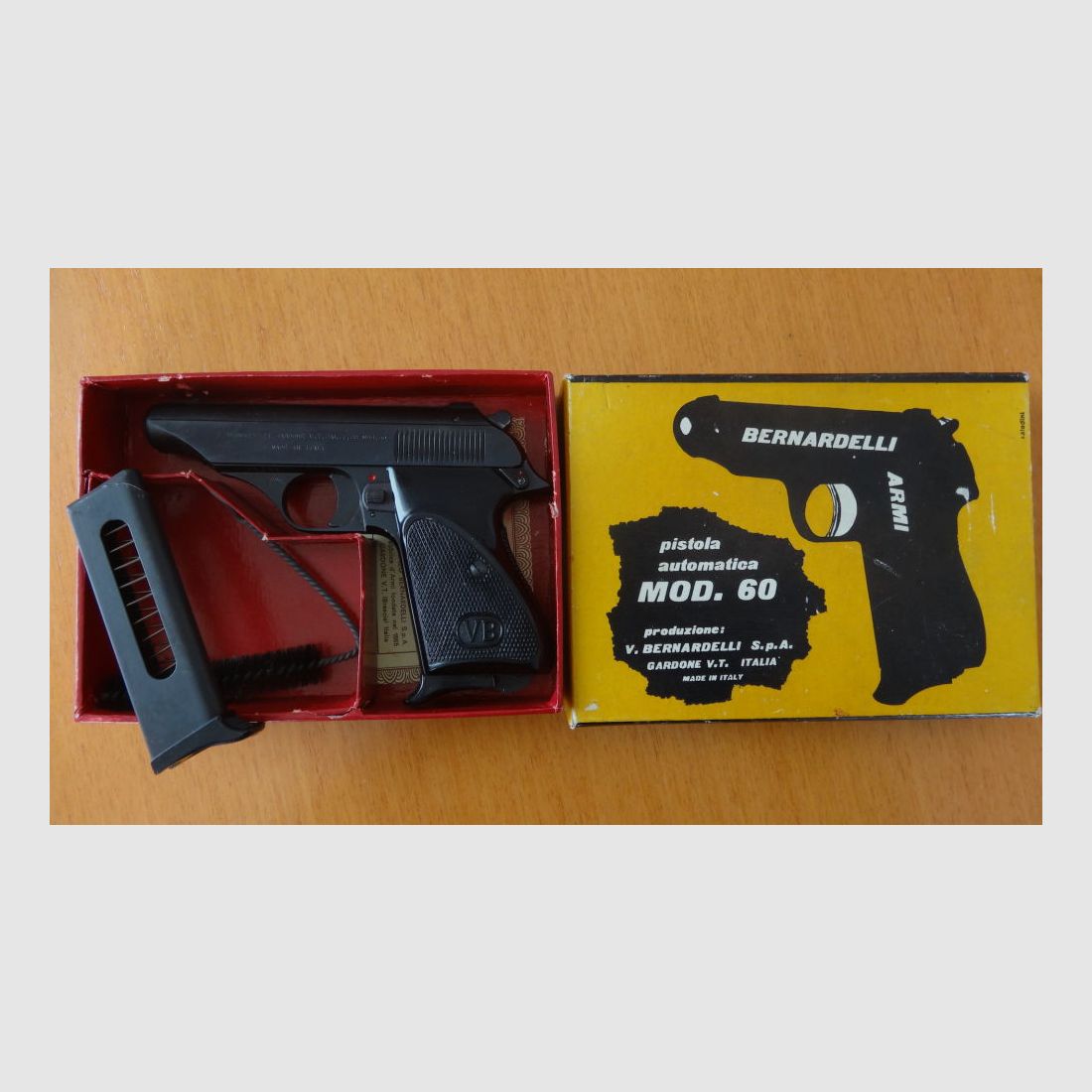 SL-PISTOLE BERNARDELLI MOD. 60 CAL. 7,65MM BERNARDELLI MOD. 60 CAL. 7,65MM, Bild 1 von 3