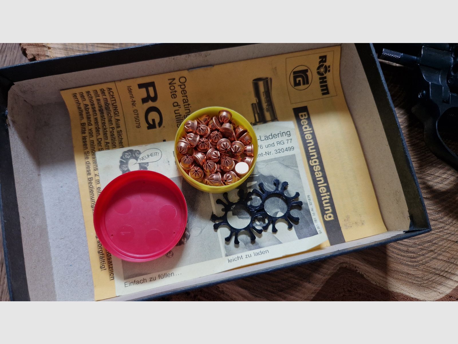 RÖHM RG 76 Revolver 6mm Flobert Platz, + Zubehör im TOP Zustand