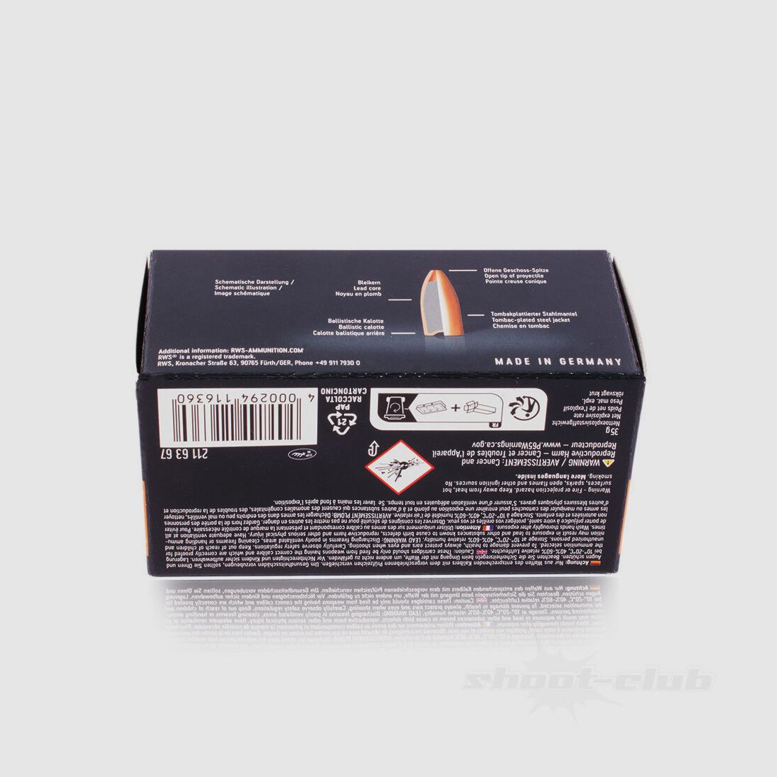 RWS .22 Hornet MT Match Chasse -