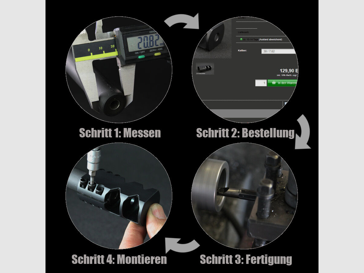 Peterssen Gunworks Muzzle Brake PGW Type5V3