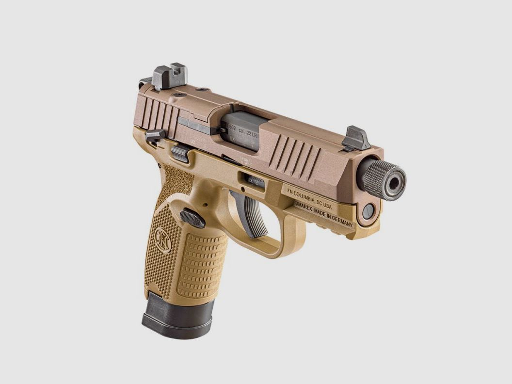 FN 502 TACTICAL FDE .22LR
