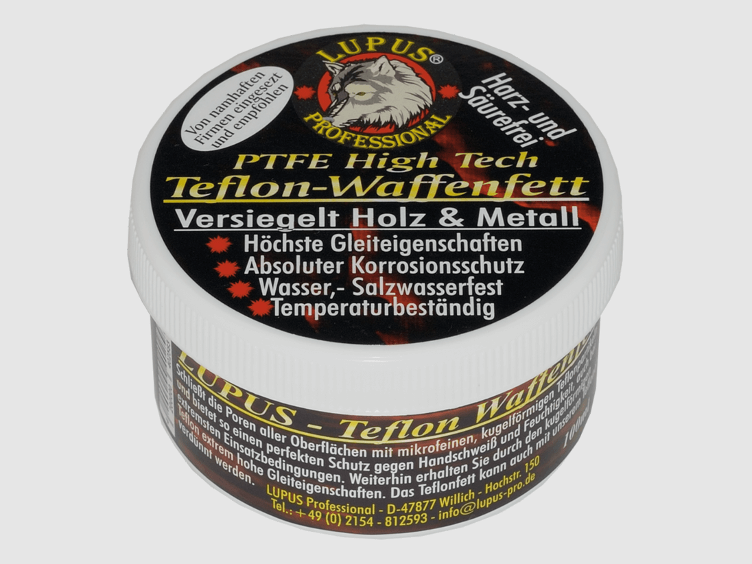 Grasa de arma Teflon Lupus