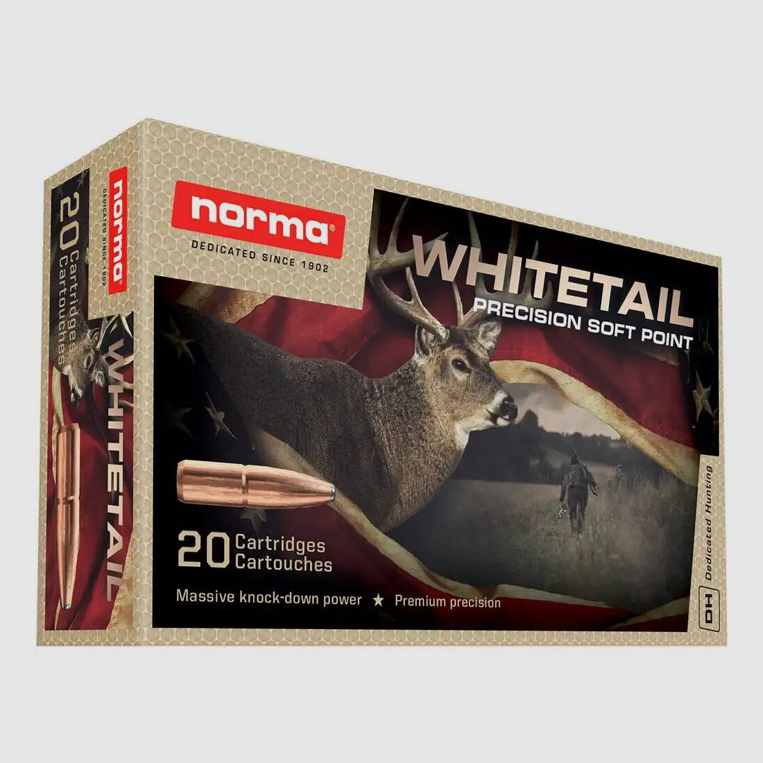 Hornady Whitetail SP 9.7g/150grs à20 .308 Win