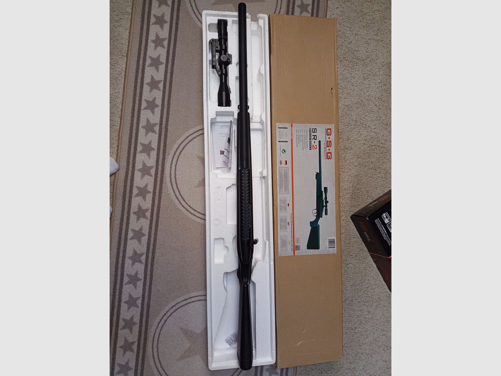 GSG R-maxx Sr-2 Sniper Federdruck 0 5j Notverkauf
