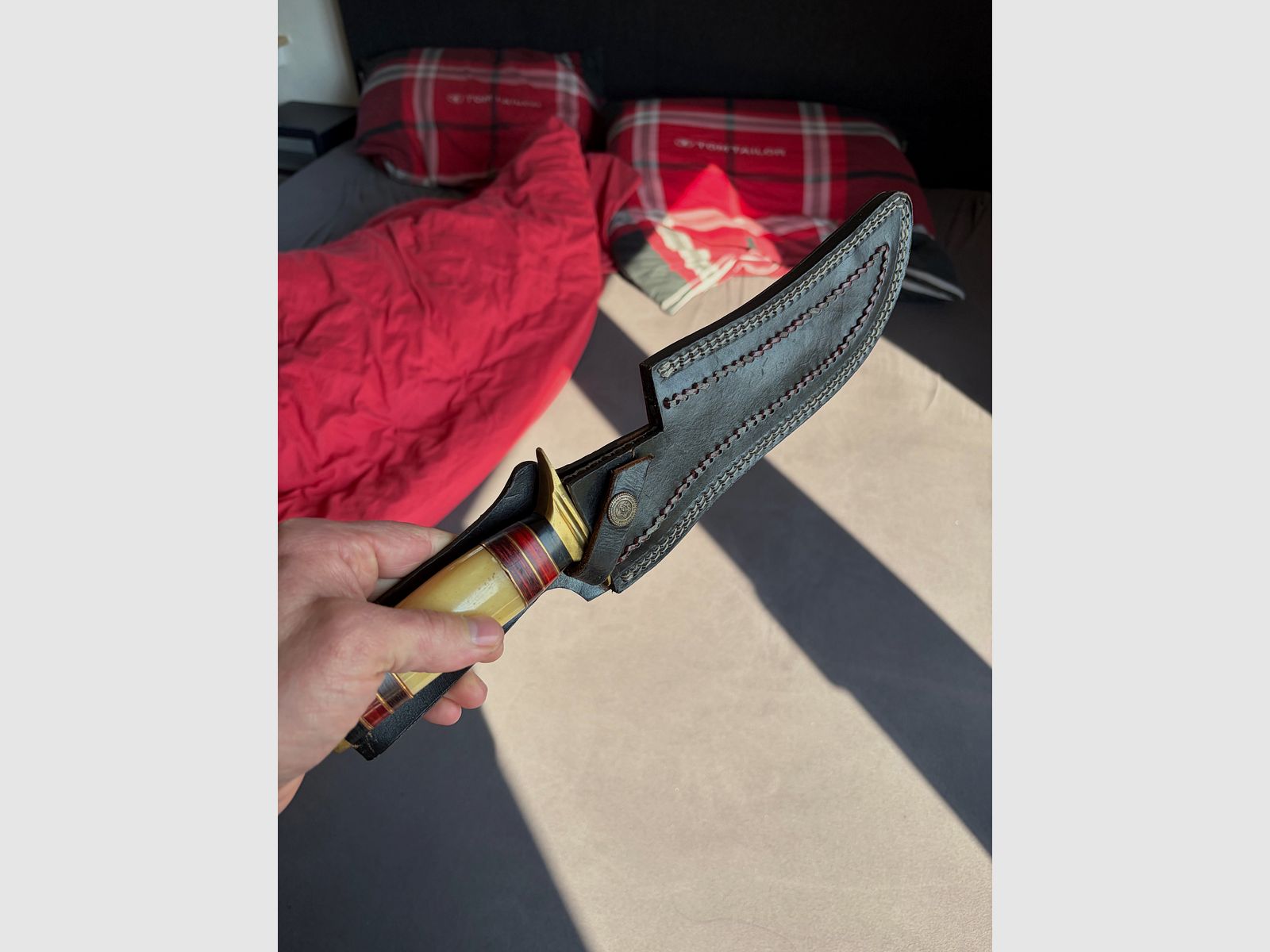 Us Oklahoma Custom Bowie Knife