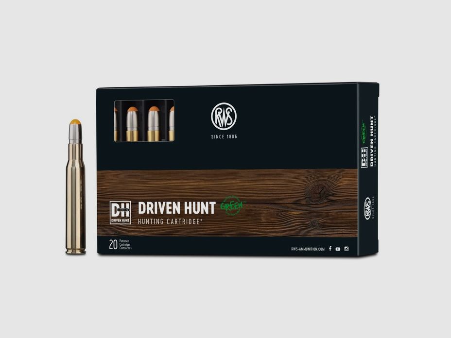 RWS .30-06 Driven Hunt Green 165grs Deformation 20 Schuss