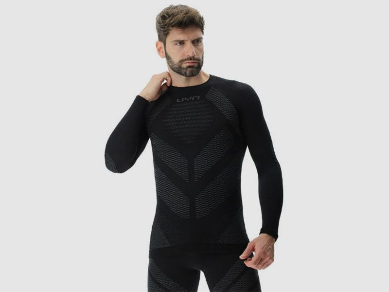 MAN FUSYON DEFENDER UW SHIRT LANGARM, black, Bild 3 von 8