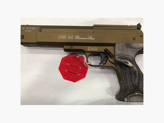 WEIHRAUCH PISTOL LIB V 4.5 HW45