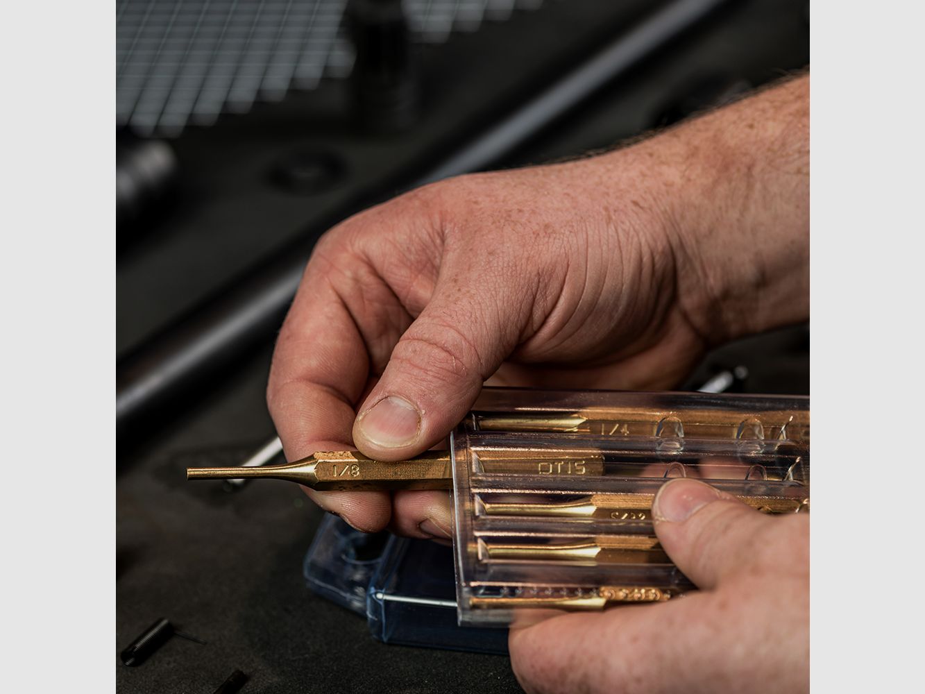 Otis Pro+ 5-tlg. Splintentreiber (Messing)