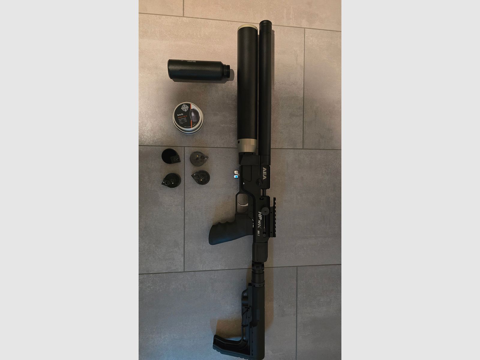 AEA HP Max Mk.2 incl. silencer