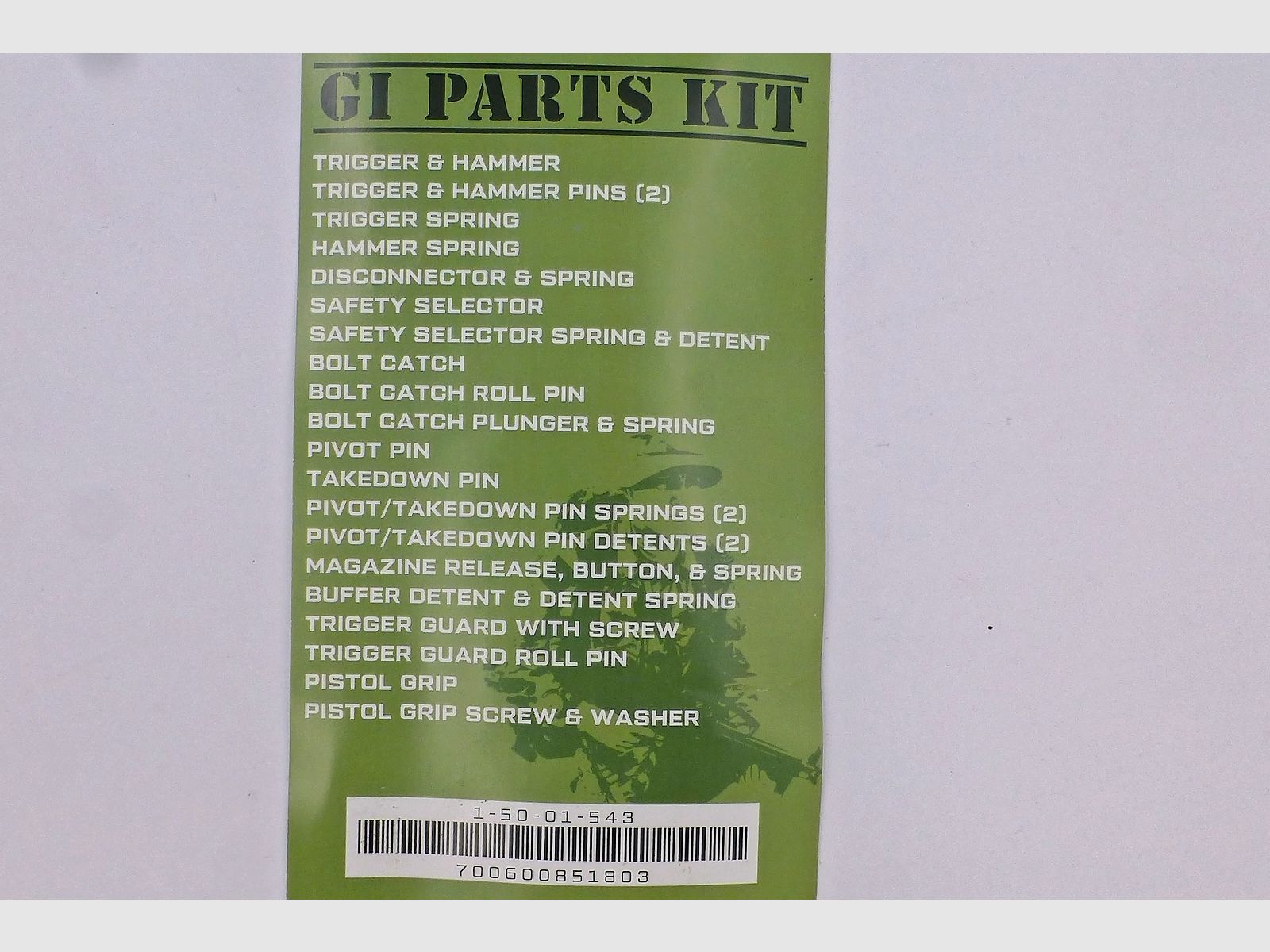 GI Teile Kit AR-15, Bild 2 von 2