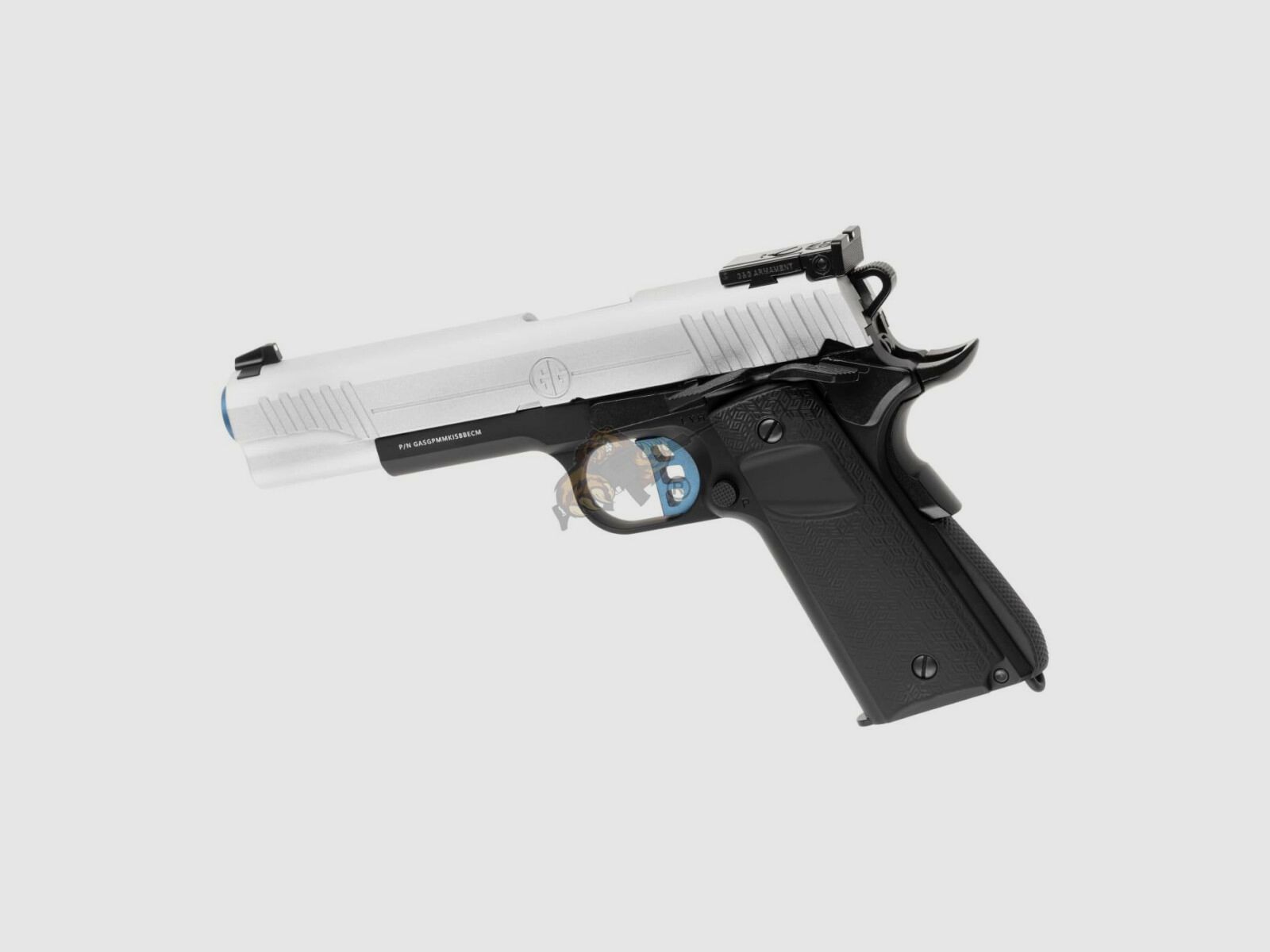 GX45 Mk.I Metall Version GBB Airsoft Pistole in Silber -F- | G&G
