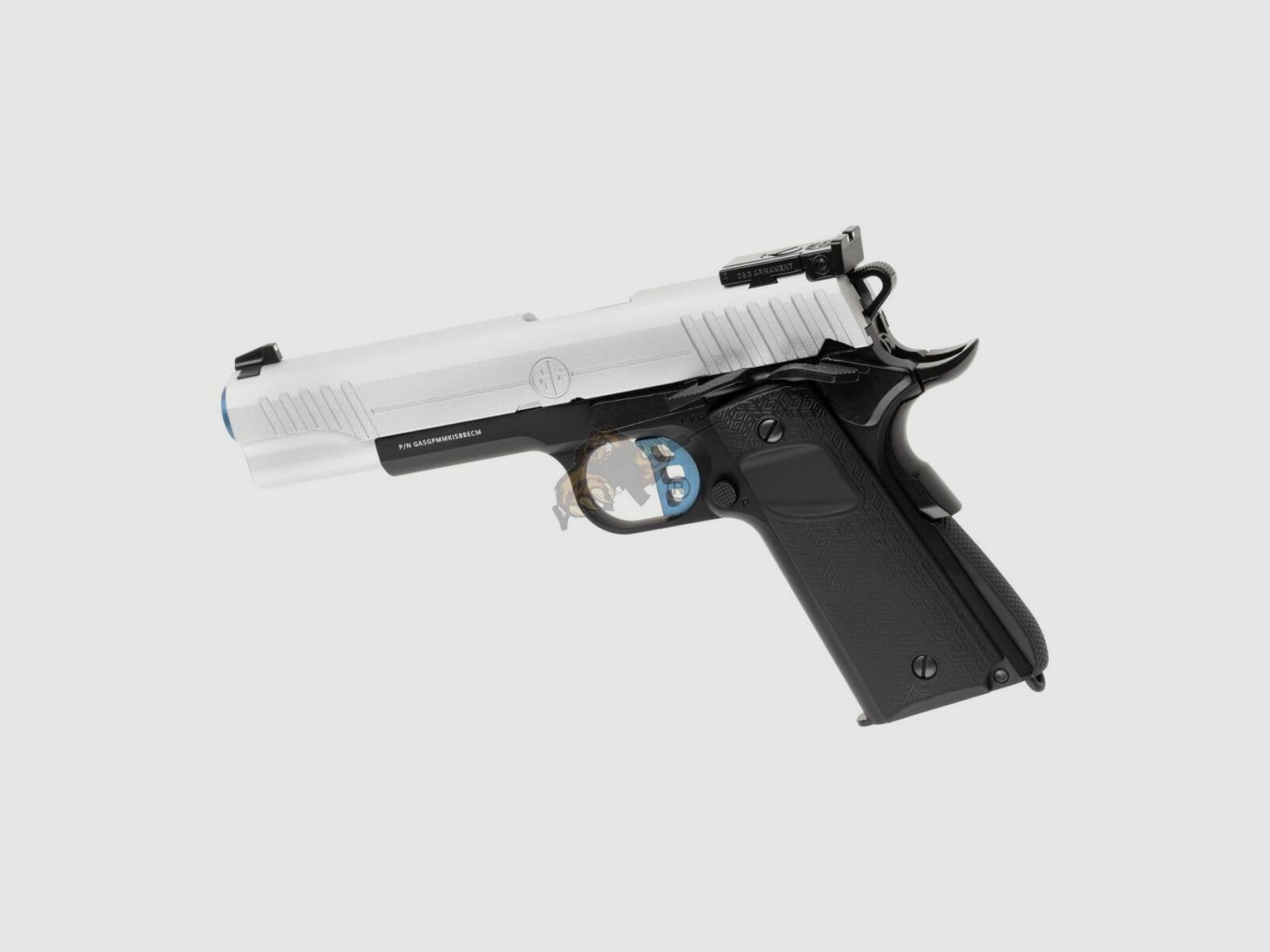 GX45 Mk.I Metall Version GBB Airsoft Pistole in Silber -F- | G&G