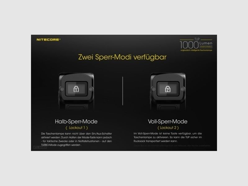 NITECORE – TUP, Bild 5 von 9