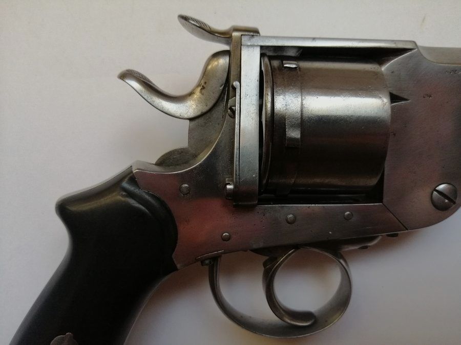 Seltener DD LEVAUX Revolver mit Bruchsystem – Kaliber 11mm – Sehr guter Zustand, Bild 10 von 26