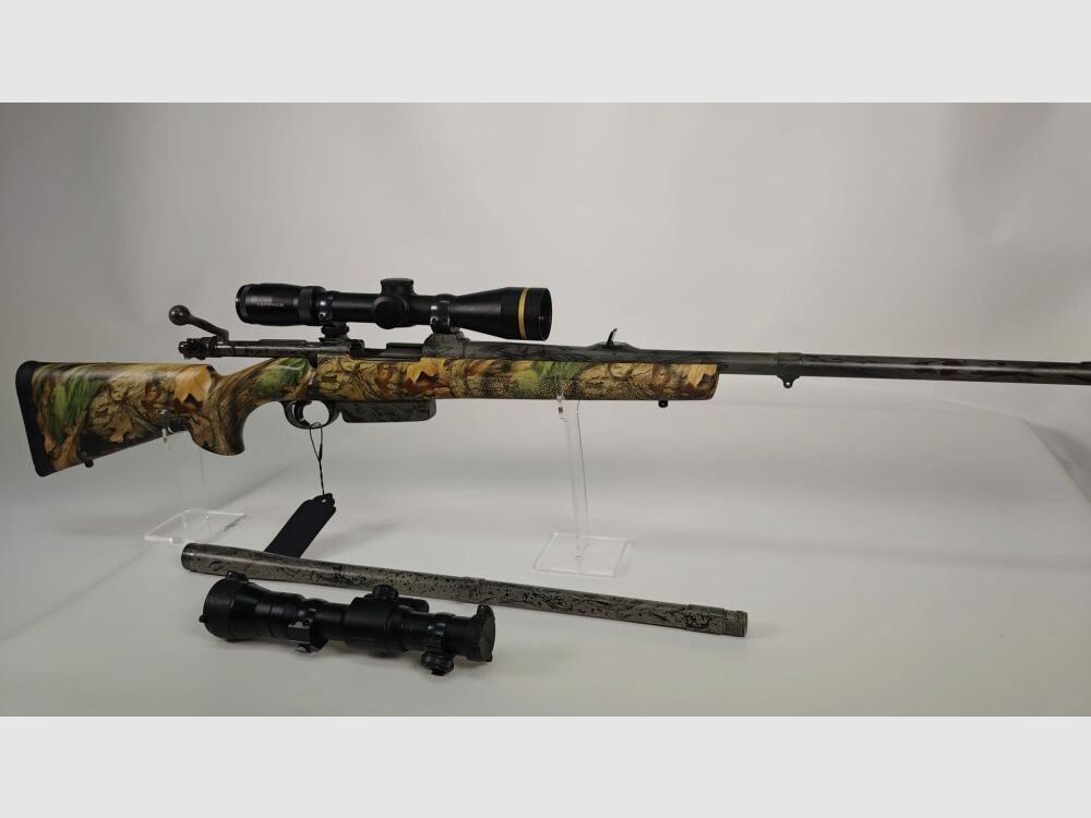 Steyr Mod. 98 z wymienną lufą, Leupold i Aimpoint