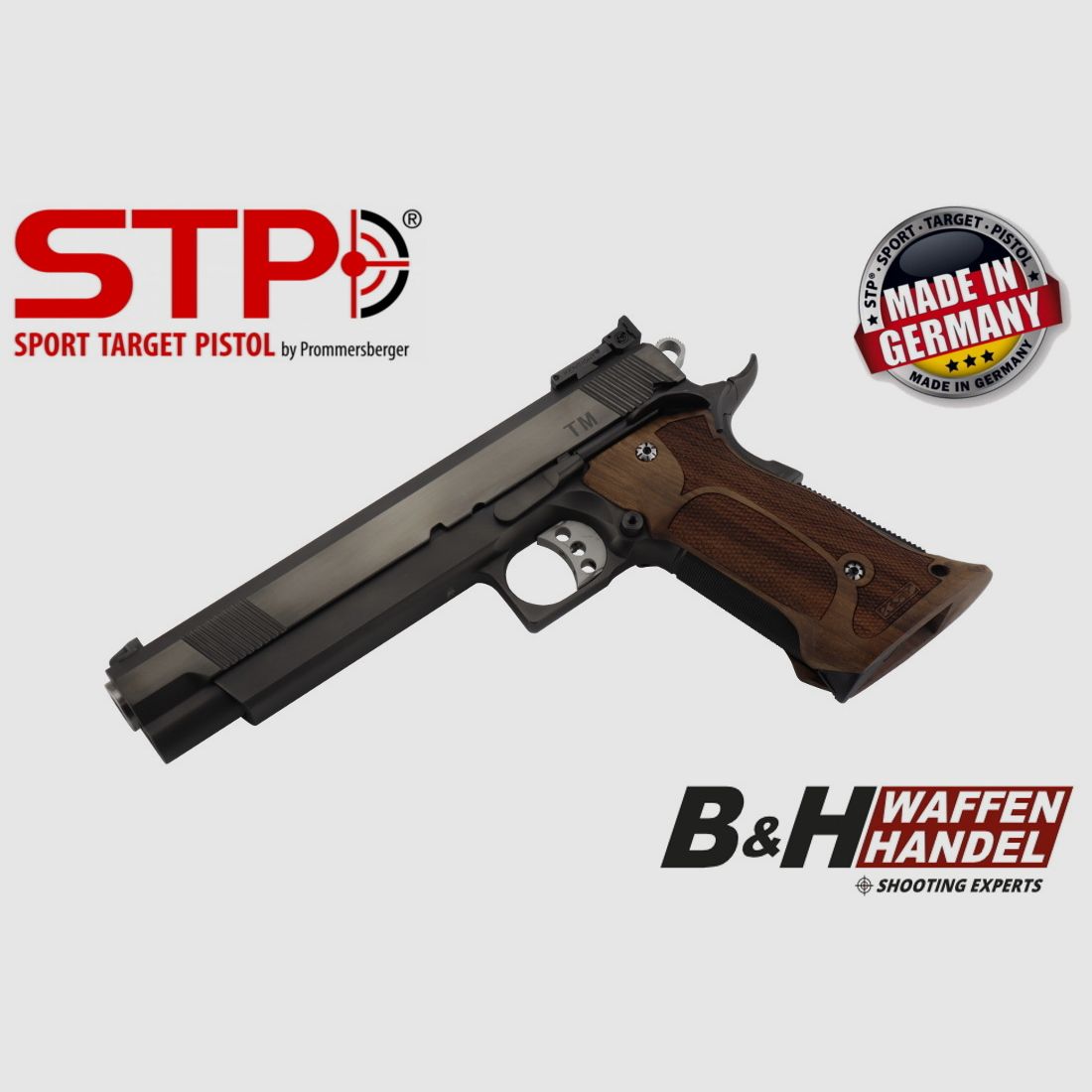 STP TM 6.0 Target Master 6 inch sport pistol made in Germany