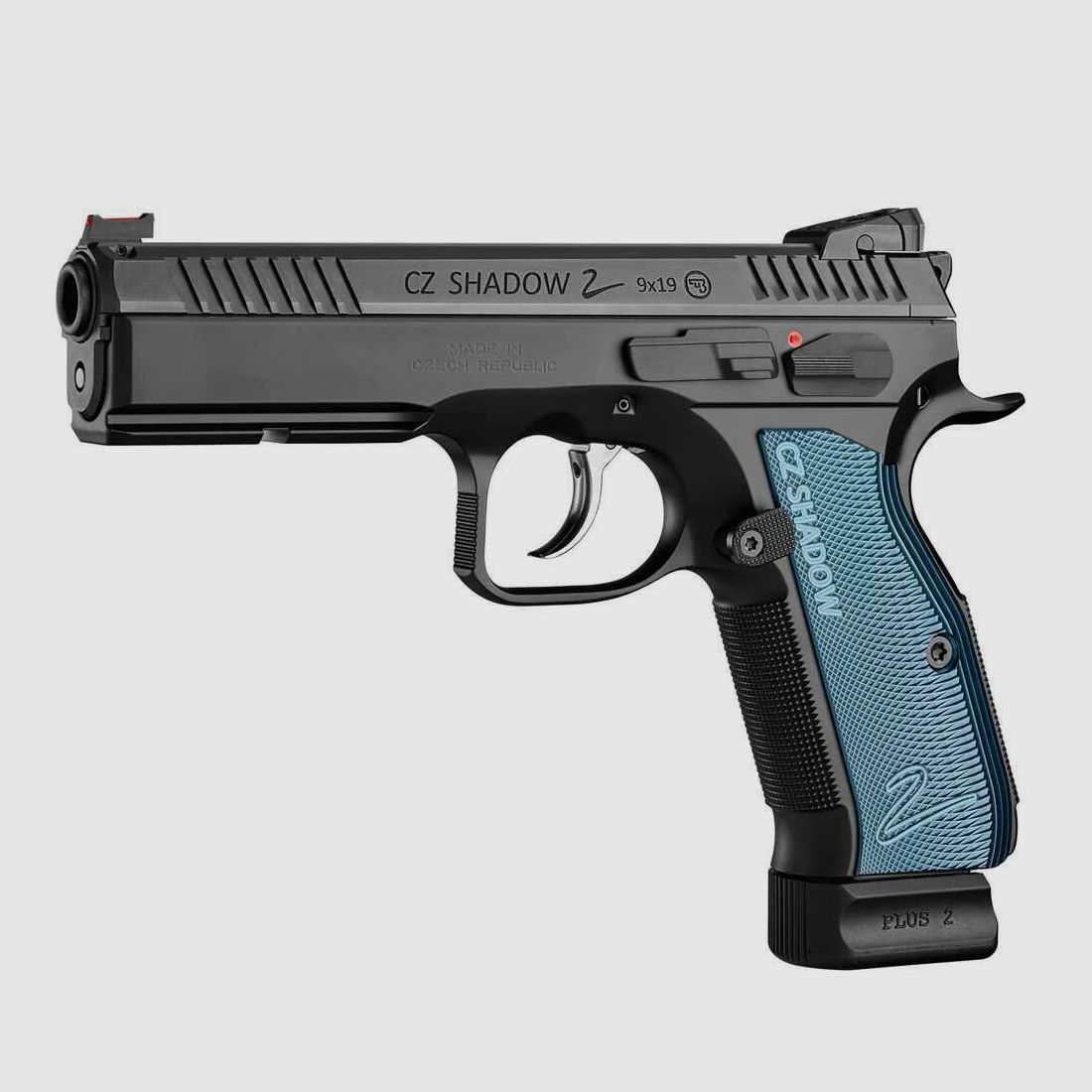 Ceska Zbrojovka, CZ CZ 75 Shadow II 9 mm Luger - Double Action - schwarz/blau