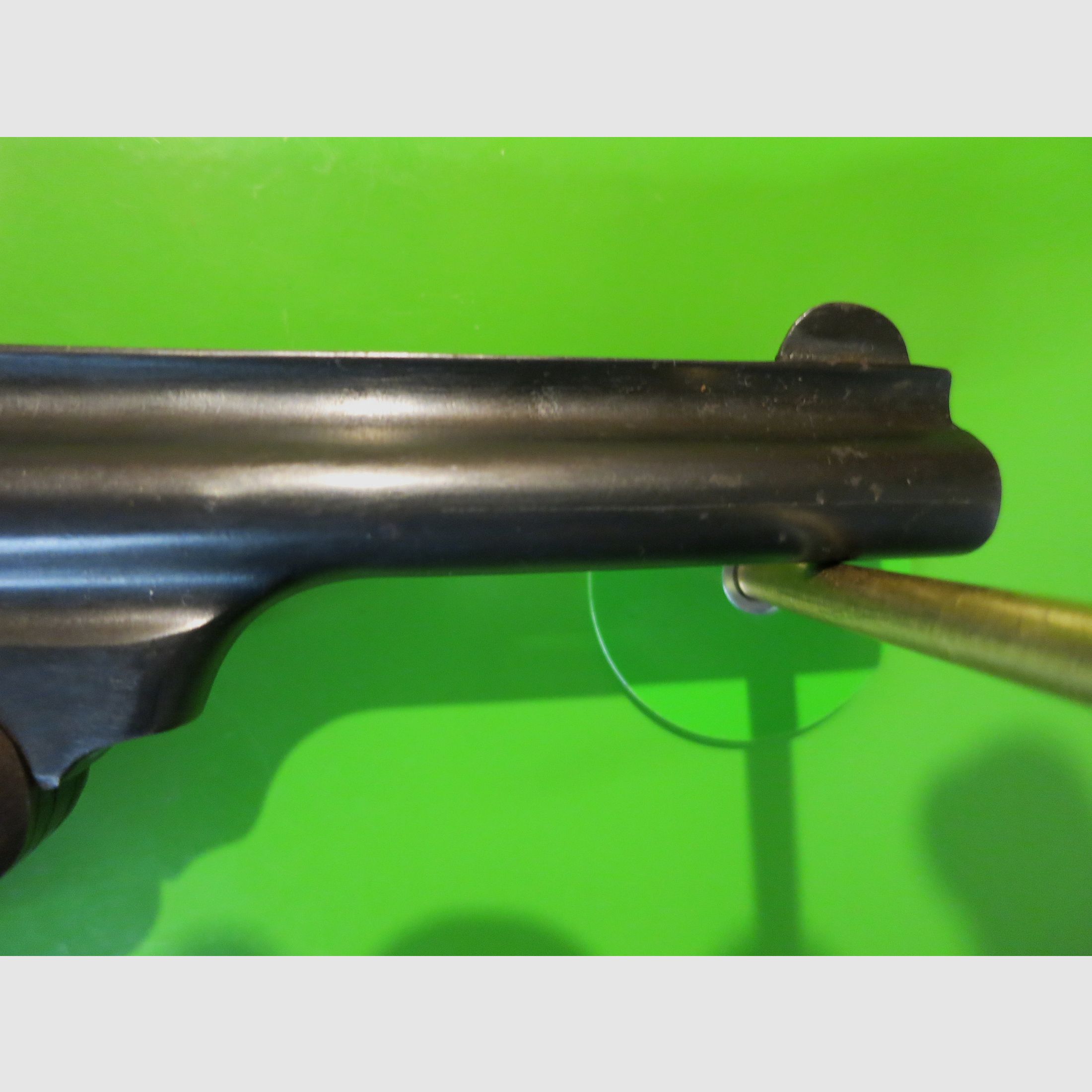 Garate Anitua & Co. (Marca) Kipplauf-Revolver, Kopie Smith & Wesson Frontier, super selten     #96-, Bild 8 von 13