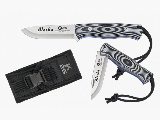 Albainox K25 Alaska Bushcraft / Survival pocket Knife